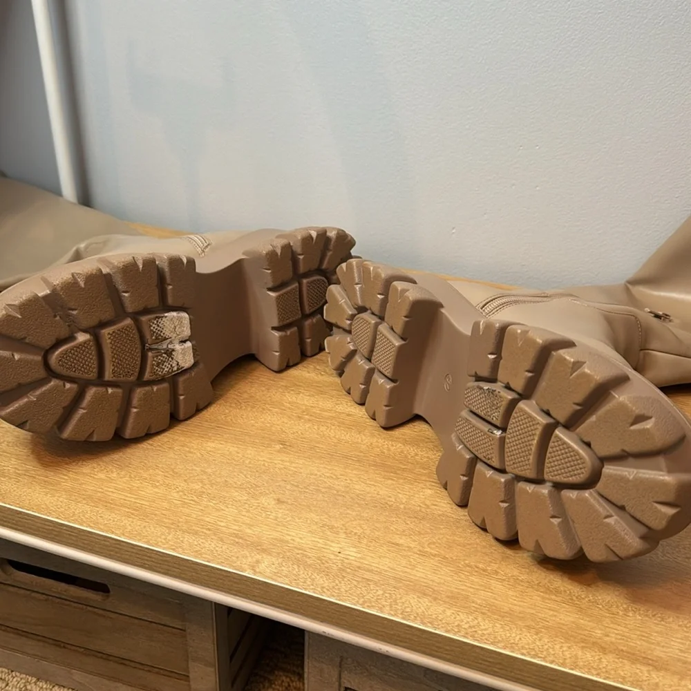 NA-KD Profile Sole Shaft Boots